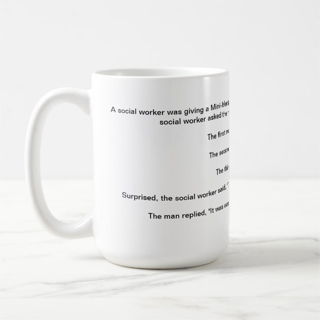 Socialarbetaremugg XVI Kaffemugg (Vänster)