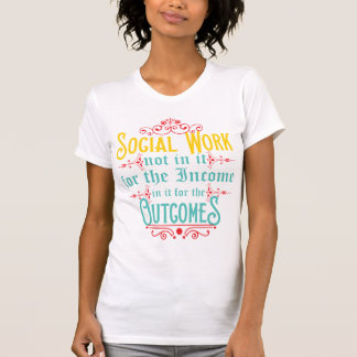 Socialarbetareskjorta - humorTshirt för socialt Tee Shirt