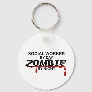 SocialarbetareZombie Nyckelring