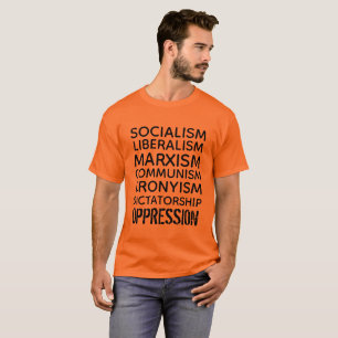Socialdemokratiska och liberala agendan - Förtryck Tröja