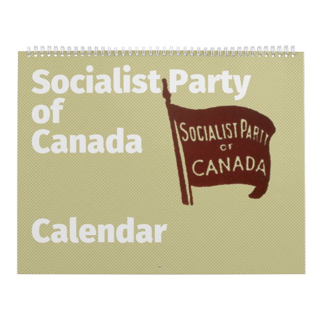 Socialdemokratiska Party i Kanada Kalender (Omslag)