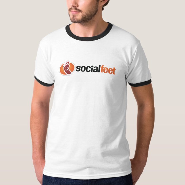 SocialFeet T-tröja Tee Shirt (Framsida)