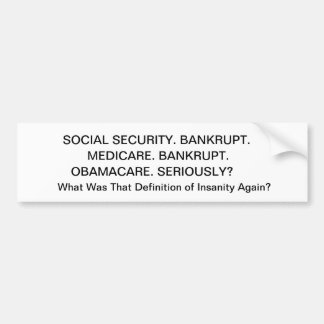 SOCIALFÖRSÄKRING. BANKRUTT., MEDICARE. BANKRUTT…., BILDEKAL