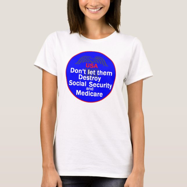 SocialförsäkringT-tröja Tee Shirt (Framsida)