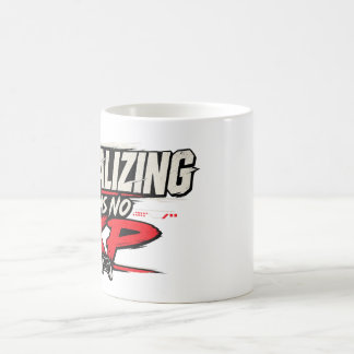 Socialisera Har Inget XP Roligt Gamer Citat Kaffemugg