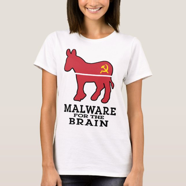 Socialism är skadlig t shirt (Framsida)