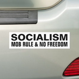 Socialism definierad Bildtext på krockkudde Bildekal