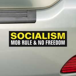 Socialism definierade Bumper Sticker Bildekal