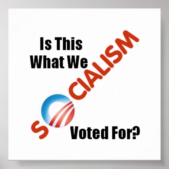 SOCIALISM Poster (Framsidan)