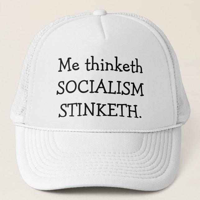 SOCIALISM STINKETH TRUCKERKEPS (Framsida)