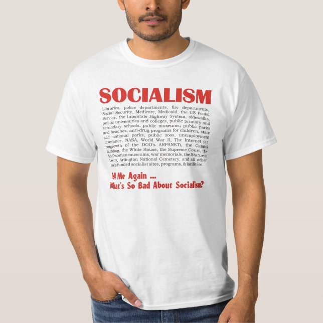 Socialism T-shirt (Framsida)