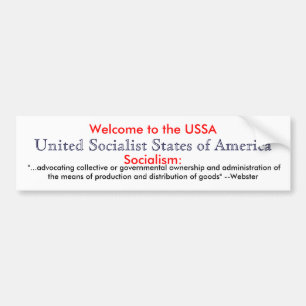 Socialismdefinition Bildekal