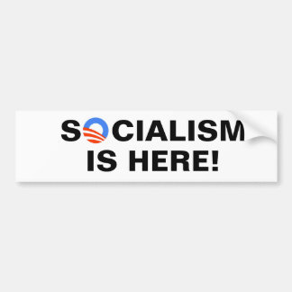 Socialismen är här! bildekal