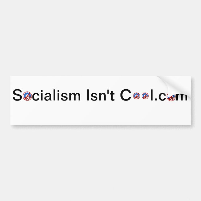 Socialismen är inte den kalla bildekalet bildekal (Framsidan)