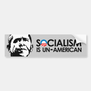 Socialismen är un-Amerikanen Bildekal