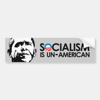 Socialismen är un-Amerikanen Bildekal