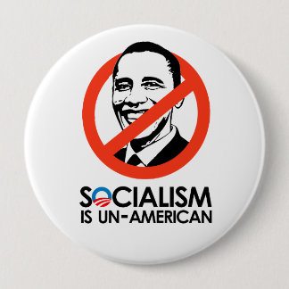 Socialismen är un-Amerikanen Knapp