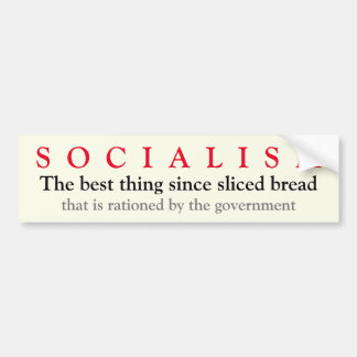 Socialismen Bumper Sticker Bildekal