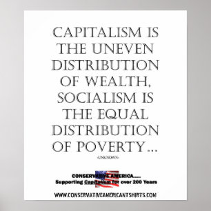 SOCIALISMEN FUNGERAR INTE POSTER