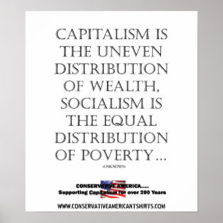 SOCIALISMEN FUNGERAR INTE POSTER