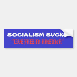 SOCIALISMEN SUGER, "BOR FRITT I AMERIKA ", BILDEKAL