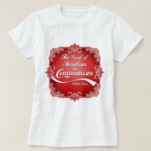 "SOCIALISMS MÅL" T-Shirt (Design framsida)