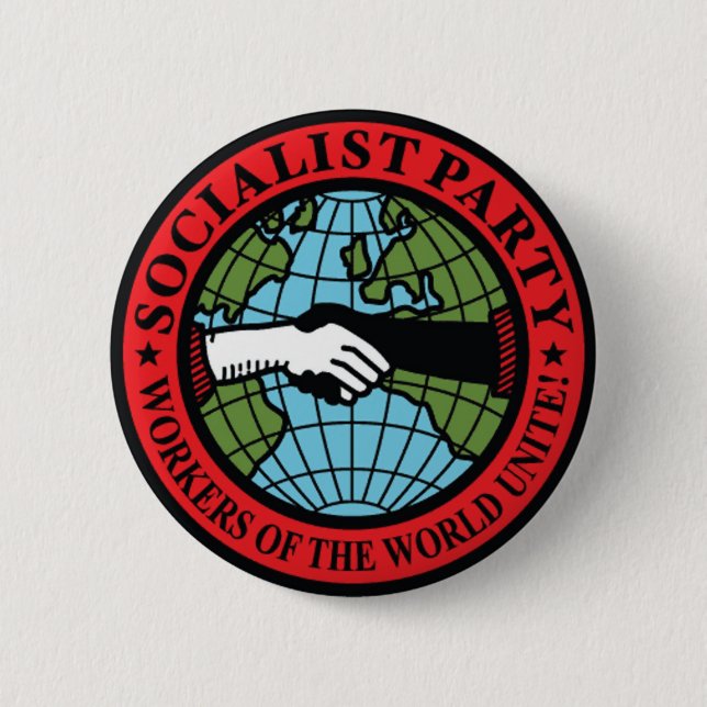 SOCIALIST PARTY USA KNAPP (Framsida)