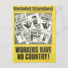 Socialist Standard juli 1982 Vykort
