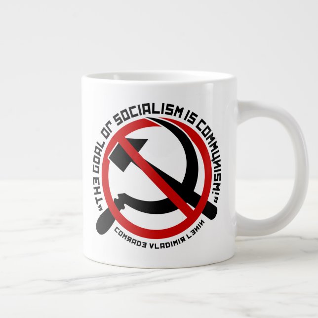 ’SOCIALIST TRUTH’ Jumbo Mugg (Höger)