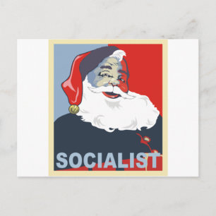 socialist vid helg vykort