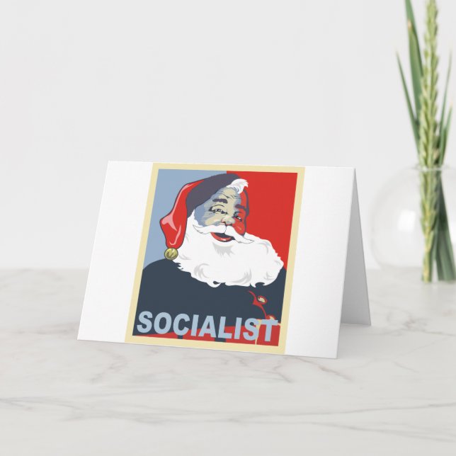 socialist vid helgkort (Framsida)