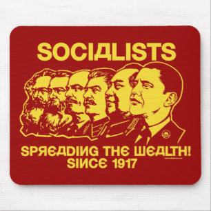 Socialister: Fördelning av rikedomen! Mousepad Musmatta