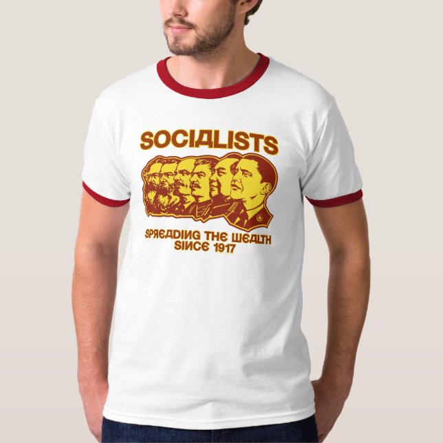 Socialister: Fördelning av rikedomen Tröja (Framsida)