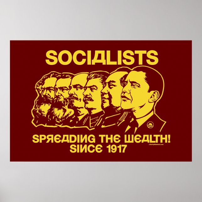 Socialister: Spridning av rikedomen Poster (Framsidan)