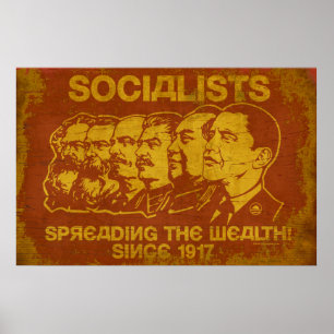 Socialister: Spridning av rikedomen Poster
