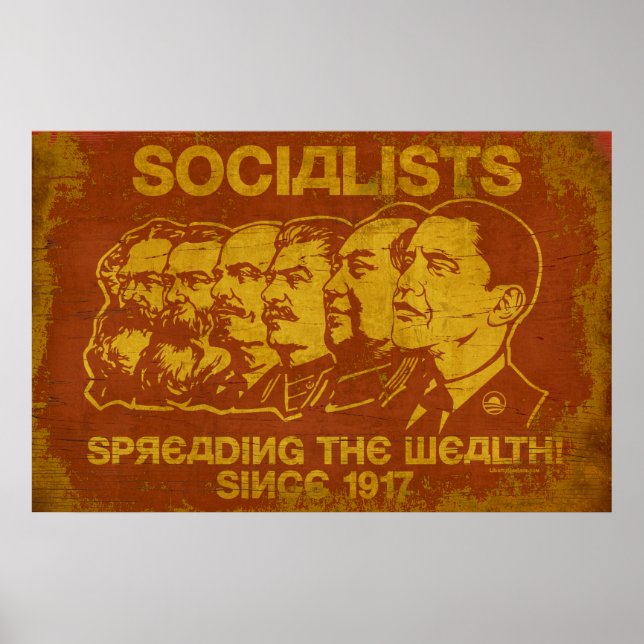 Socialister: Spridning av rikedomen Poster (Framsidan)