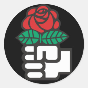 Socialistisk internationell klistermärke