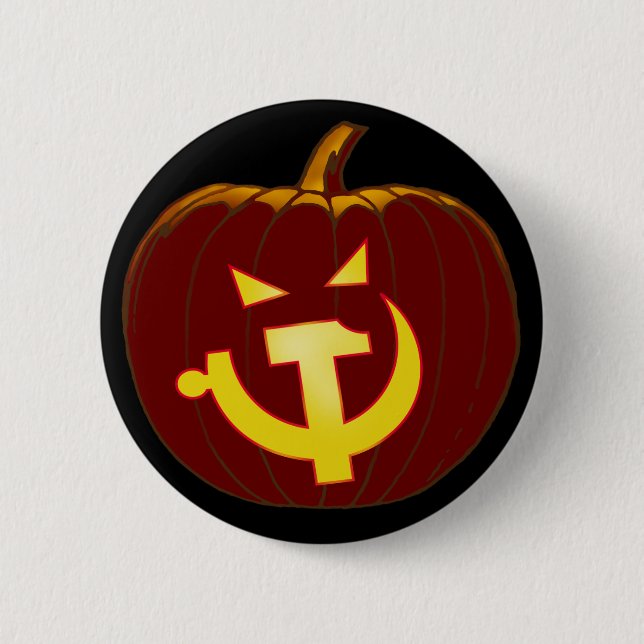 Socialistisk jack o lantern knapp (Framsida)