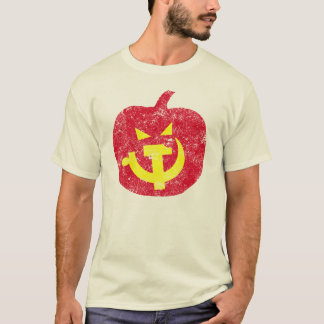 Socialistisk jack o lantern tee shirt