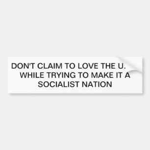 Socialistisk nation bildekal