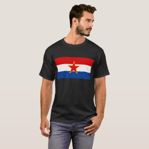 Socialistisk Republic of Croatia flaggaskjorta T Shirt