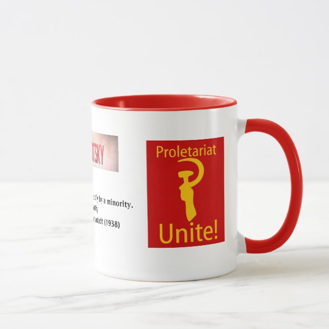 Socialistisk revolutionmugg mugg (Höger)