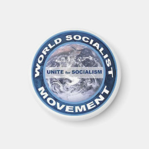 Socialistisk rörelsemagnet för värld magnet