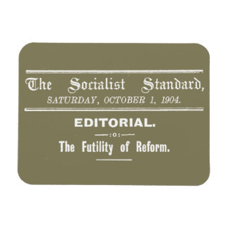 Socialistisk standard 1904 Oktoberstudiedom Magnet
