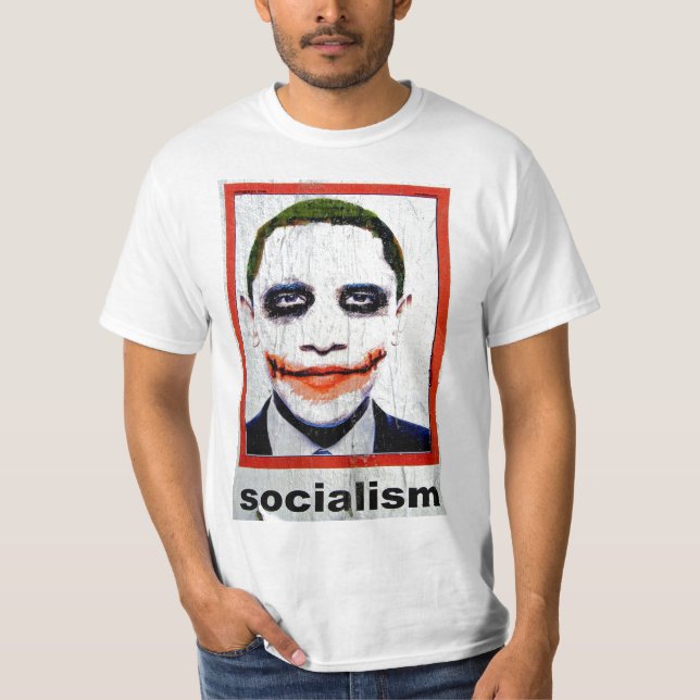Socialistiska obama t shirt (Framsida)
