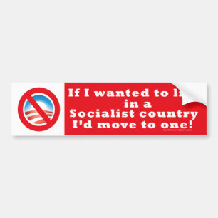 socialistiskt land bildekal