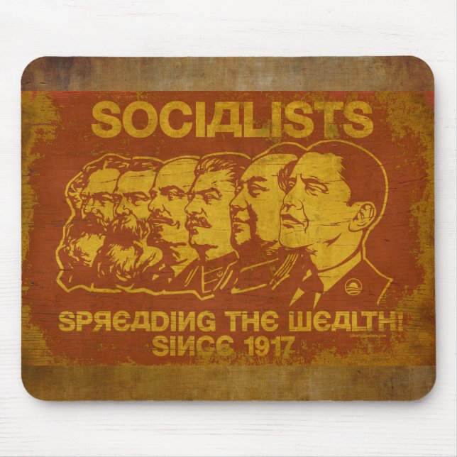 Socialistpropaganda Mousepad Musmatta (Framsidan)