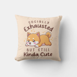 Socially Exhausted But Still Cute - Shiba Inu Kudde