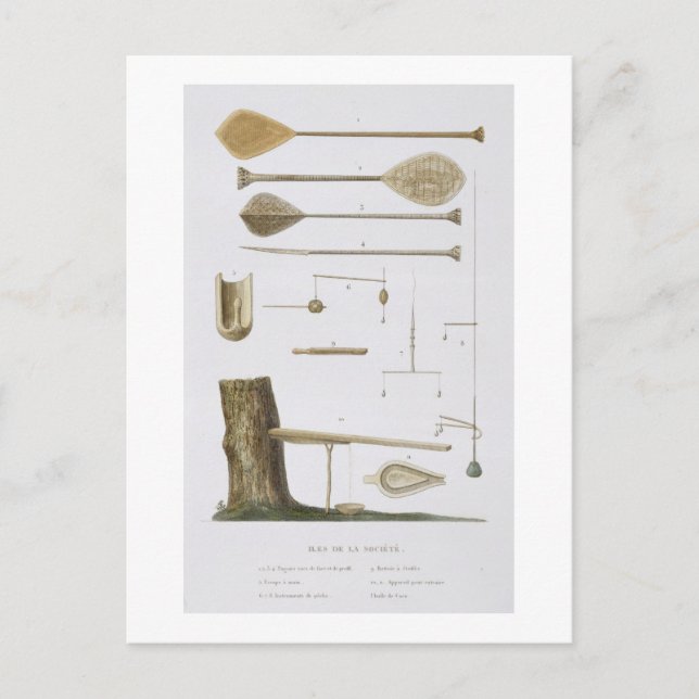 Socialöarna: Pangas, Fiske krok och andra arter t Vykort (Framsida)