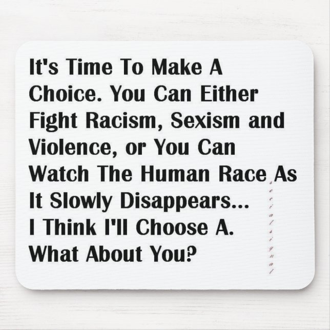 socialsignals"jointhefight" mousepad musmatta (Framsidan)